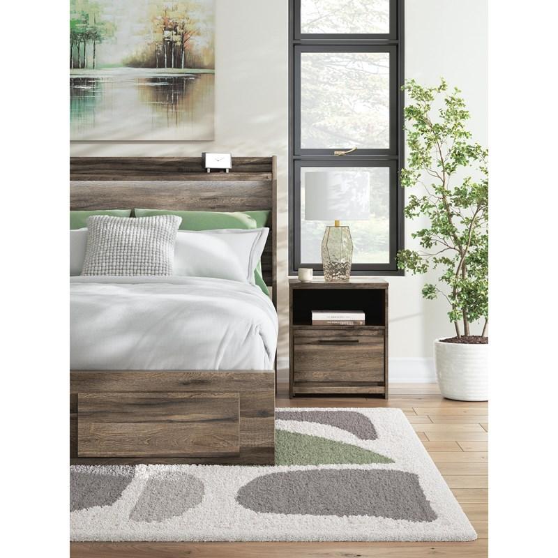 Large Picture of Signature Design by Ashley Elbrim PCB2005B4 Queen Panel Storage Bed