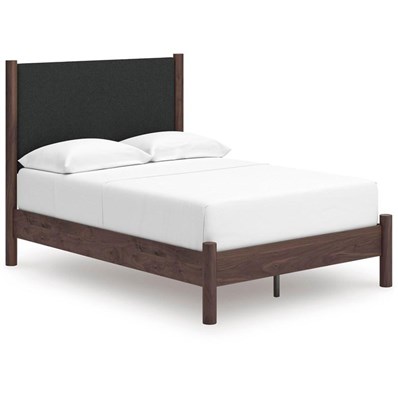 Signature Design by Ashley Pamytta PCB2614B10 Full Upholstered Panel Platform Bed