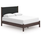 Signature Design by Ashley Pamytta PCB2614B12 Queen Upholstered Panel Platform Bed