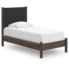 Signature Design by Ashley Pamytta PCB2614B8 Twin Upholstered Panel Platform Bed