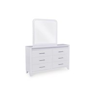 Signature Design by Ashley Jarlee PCB392B1 Dresser and Mirror (Dressers - 6 Drawers)