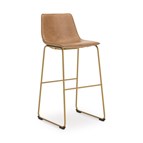 Signature Design by Ashley Ciabori PCD373-330 Tall Upholstered Barstool