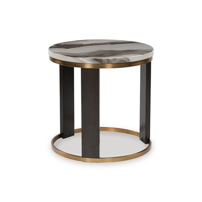 Signature Design by Ashley Jazmore T671-6 Round End Table