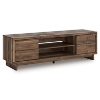 Signature Design by Ashley Zadilyn W3367-68 XL TV Stand with Fireplace Option (TV Stands - Media Consoles and Credenzas)