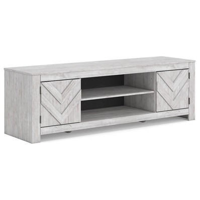 Signature Design by Ashley Cayboni W3788-68 LG TV Stand with Fireplace Option