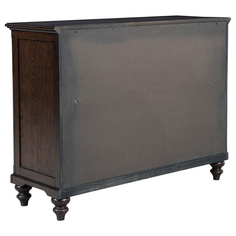 Large Picture of Coaster Furniture Andover 223633 8-Drawer Dresser Cabinet - Dark Oak