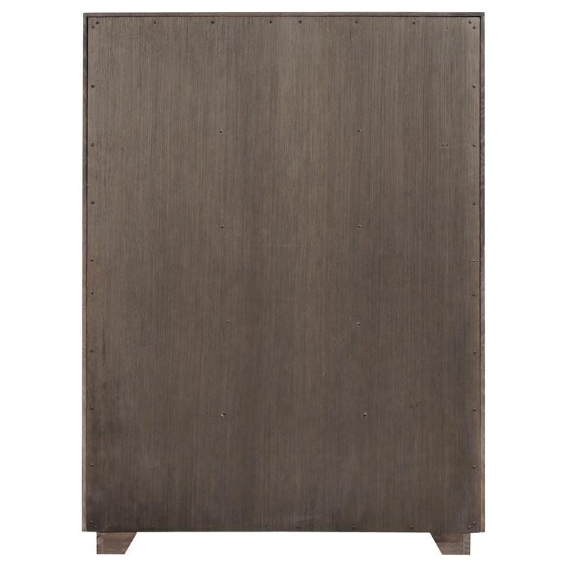 Large Picture of Coaster Furniture Kenora 224855 5-Drawer Bedroom Chest - Barley Brown