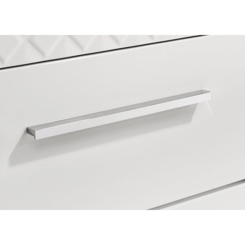 Large Picture of Coaster Furniture Ives 224943M 6-Drawer Dresser and Mirror - White High Gloss