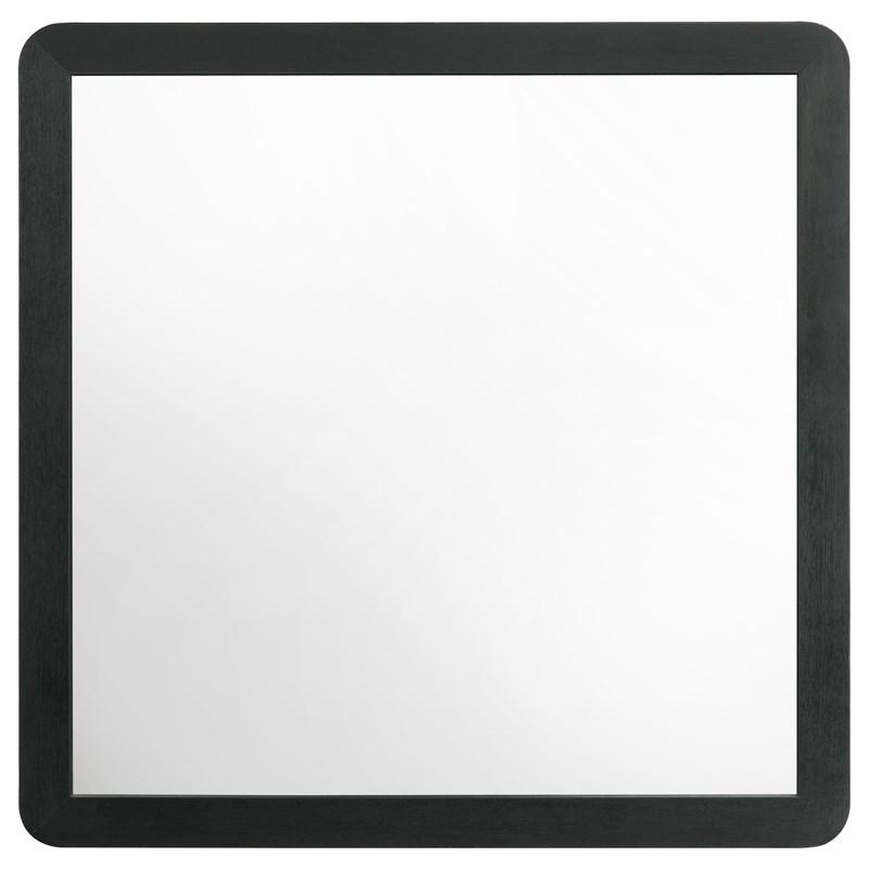 Large Picture of Coaster Furniture Cavelle 223664 Dresser Mirror - Black