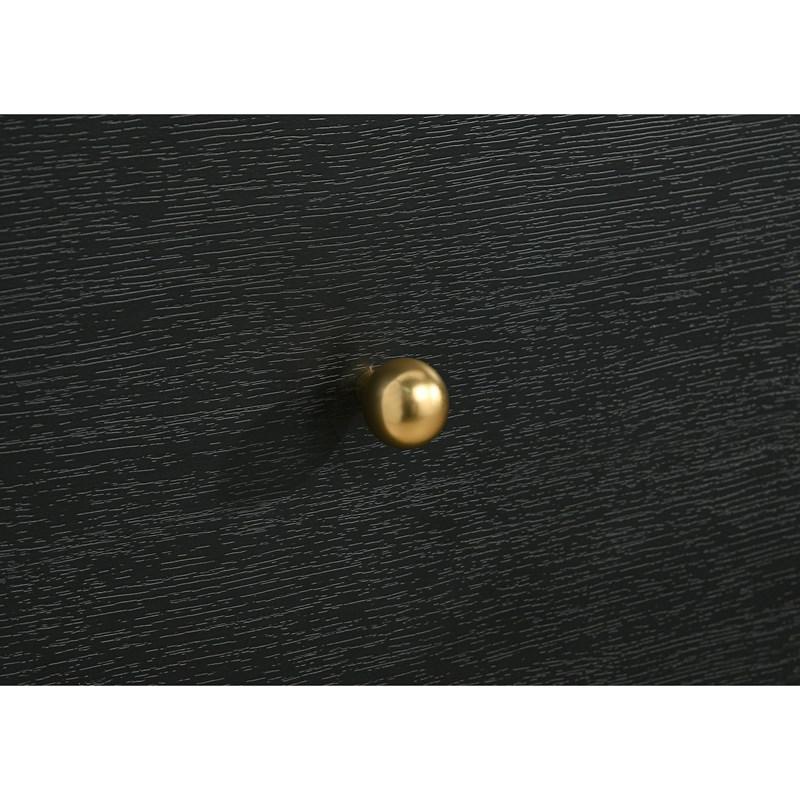 Large Picture of Coaster Furniture Cavelle 223665 5-Drawer Chest of Drawers - Black