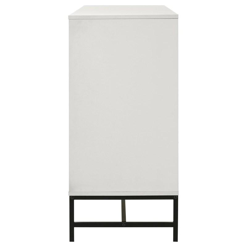 Large Picture of Coaster Furniture Sonora 224863 6-Drawer Bedroom Dresser - White