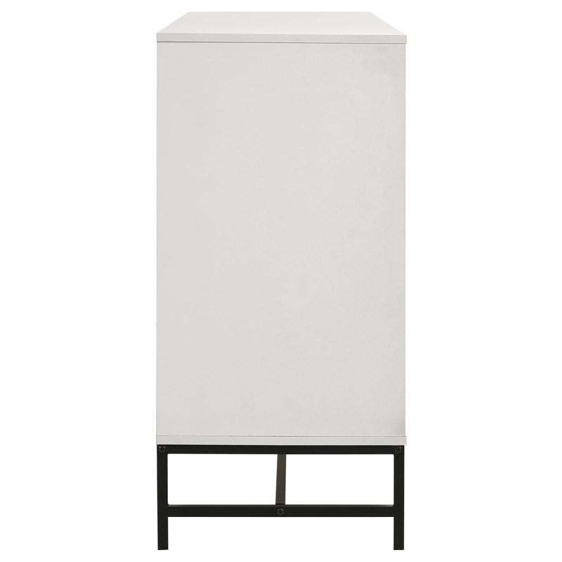 Large Picture of Coaster Furniture Sonora 224863 6-Drawer Bedroom Dresser - White