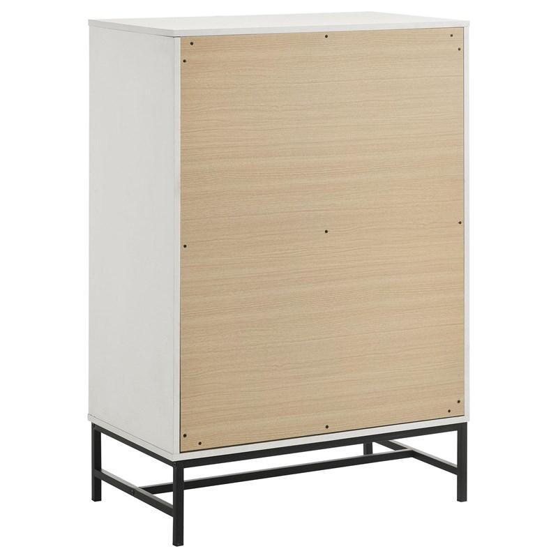 Large Picture of Coaster Furniture Sonora 224865 4-Drawer Bedroom Chest - White
