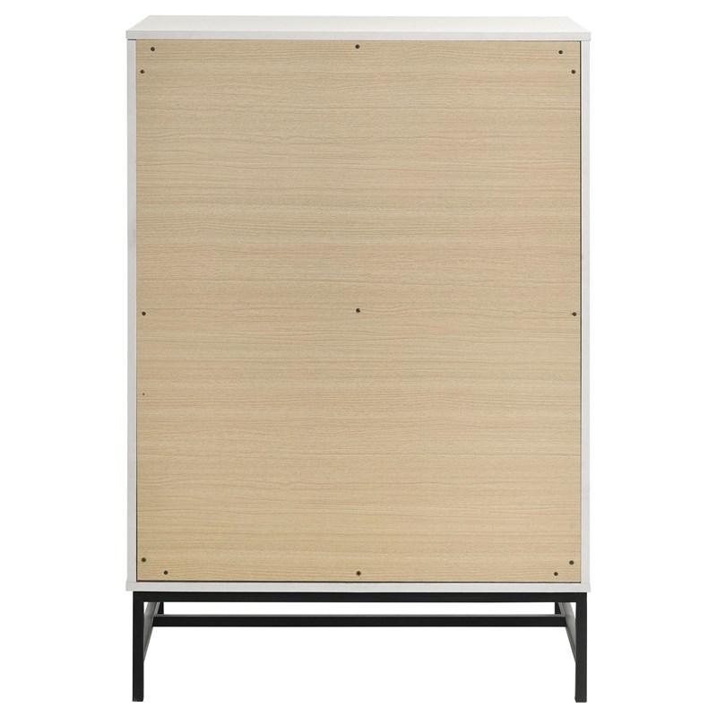 Large Picture of Coaster Furniture Sonora 224865 4-Drawer Bedroom Chest - White