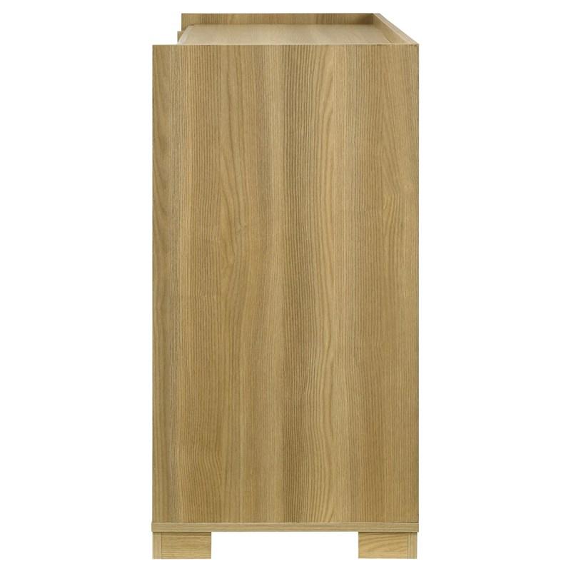 Large Picture of Coaster Furniture Hyland 215653 6-Drawer Dresser - Natural