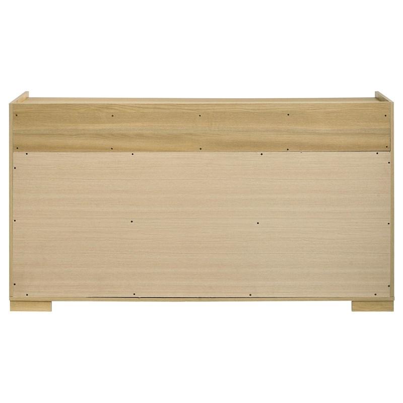 Large Picture of Coaster Furniture Hyland 215653 6-Drawer Dresser - Natural