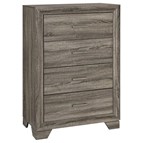 Coaster Furniture Wright 223345 4-Drawer Chest of Drawers - Brown Oak