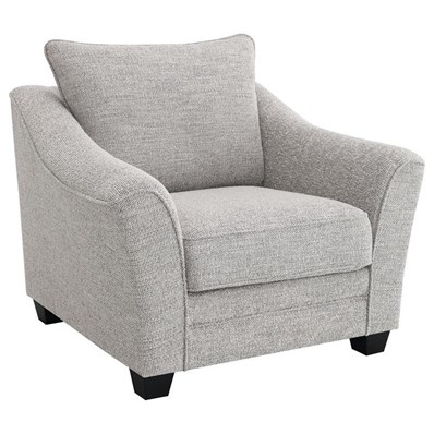 Coaster Furniture Tomkins 509673 Boucle Upholstered Chair - Light Grey
