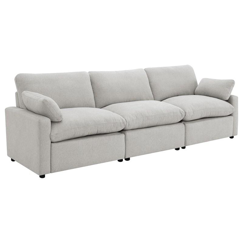 Coaster Furniture Collins 609561P Modular Power Sofa - Grey