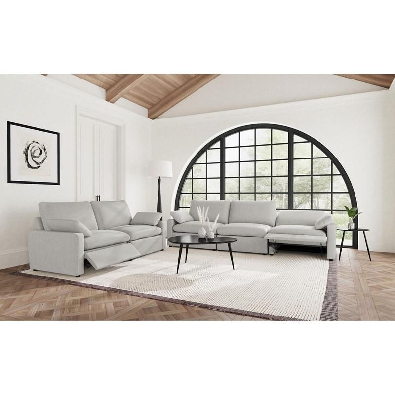 Large Picture of Coaster Furniture Collins 609561P Modular Power Sofa - Grey
