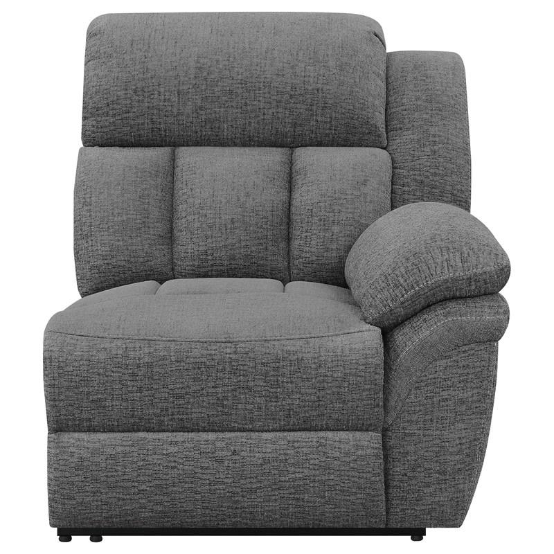 Large Picture of Coaster Furniture Bahrain 609541T 5-piece Upholstered Home Theater Seating - Charcoal