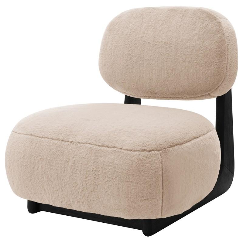 Large Picture of Coaster Furniture Duffie 903097 Upholstered Armless Accent Chair - Camel