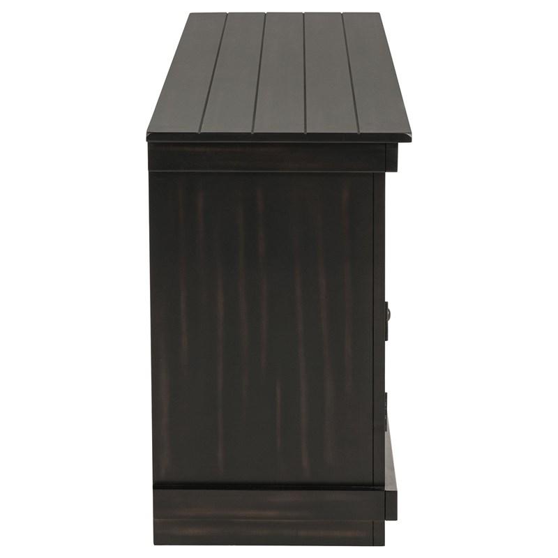 Large Picture of Coaster Furniture Payne 710062 60-inch TV Stand Media Console - Distressed Java