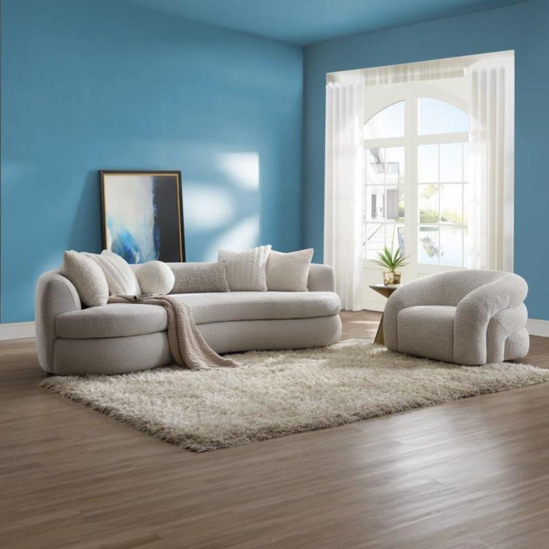 Large Picture of Acme Furniture Irma LV02569 Chair with Swivel