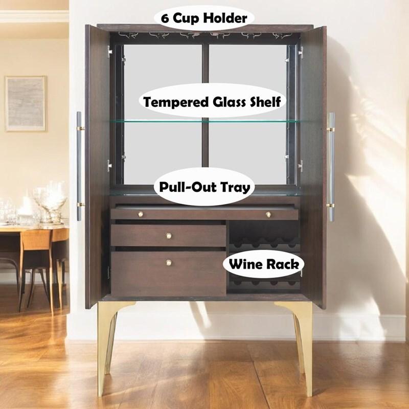 Large Picture of Acme Furniture Andy AC02508 Bar Cabinet