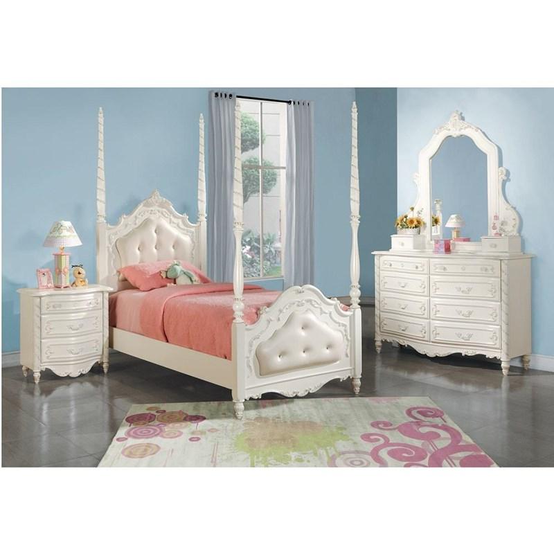 Large Picture of Acme Furniture Pearl BD02487T Twin Bed