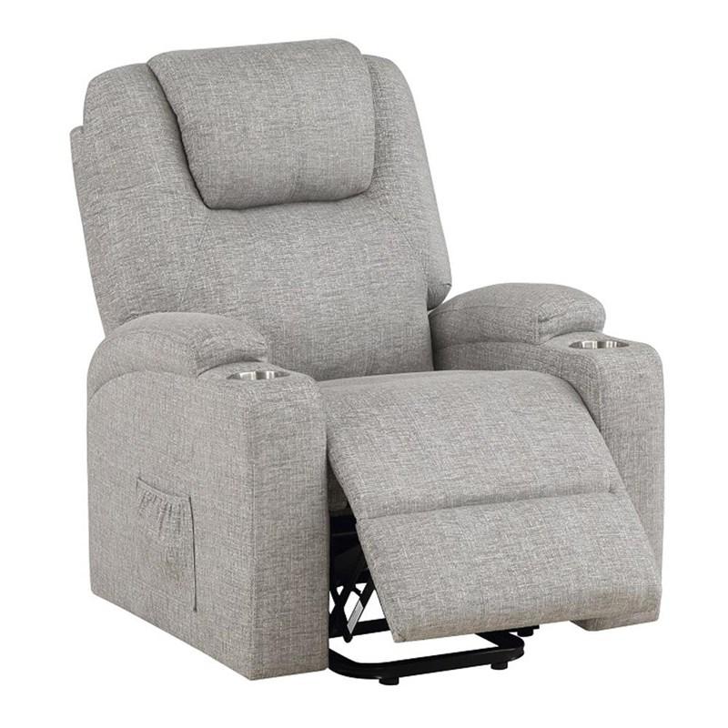 Large Picture of Acme Furniture Evander LV02180 Recliner with Power Lift & Massage