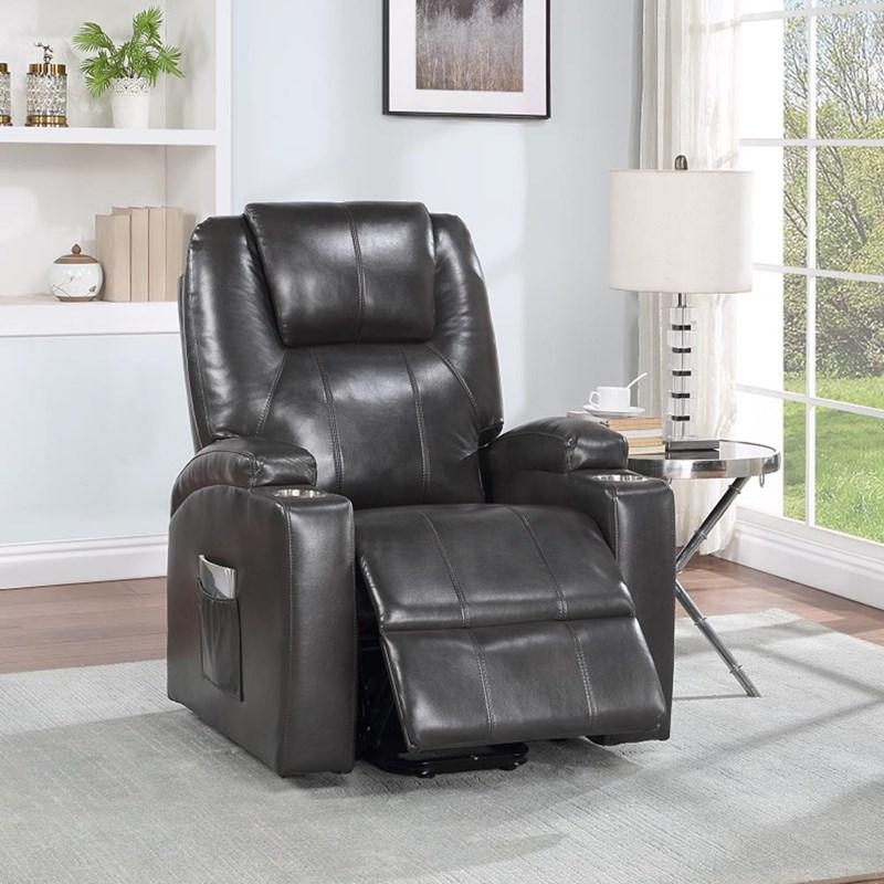 Acme Furniture Evander LV02182 Recliner with Power Lift & Massage