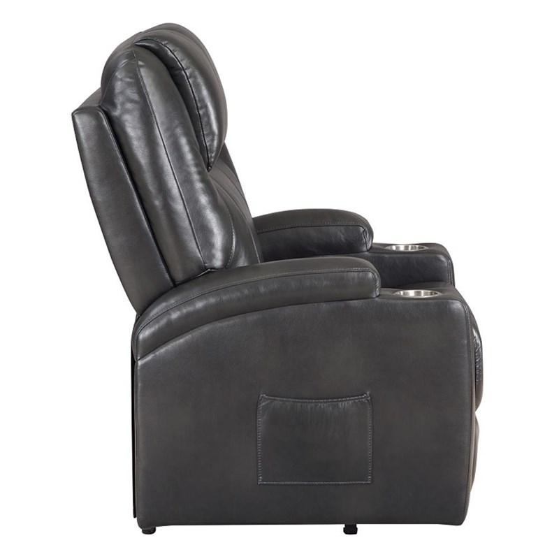 Large Picture of Acme Furniture Evander LV02182 Recliner with Power Lift & Massage