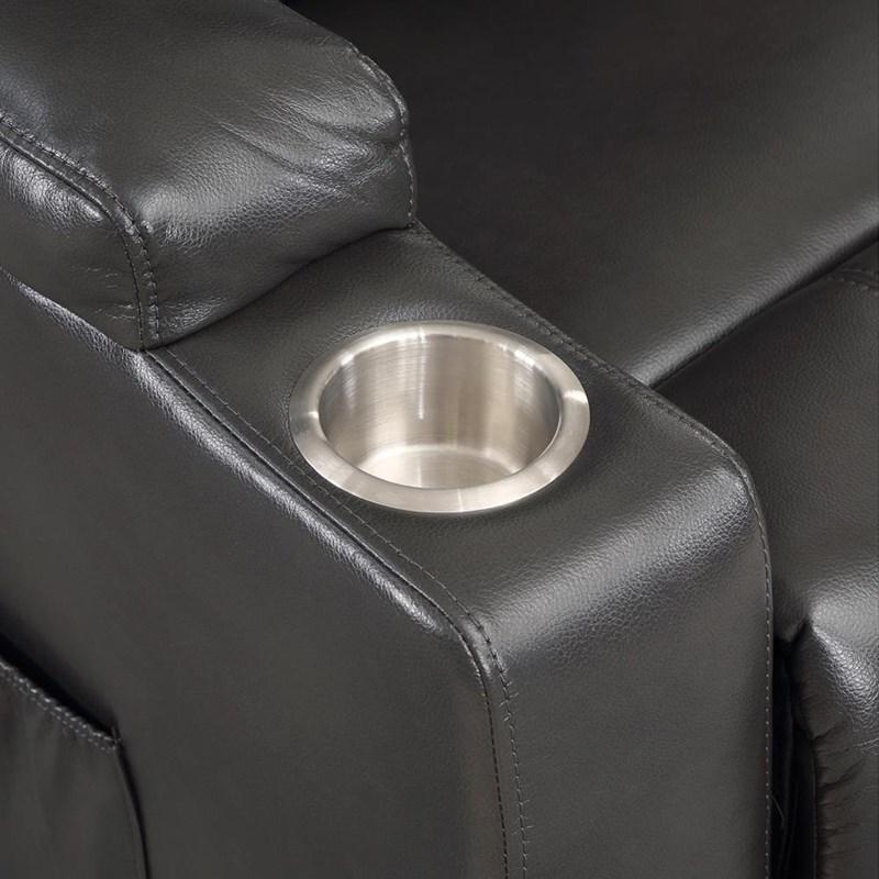 Large Picture of Acme Furniture Evander LV02182 Recliner with Power Lift & Massage