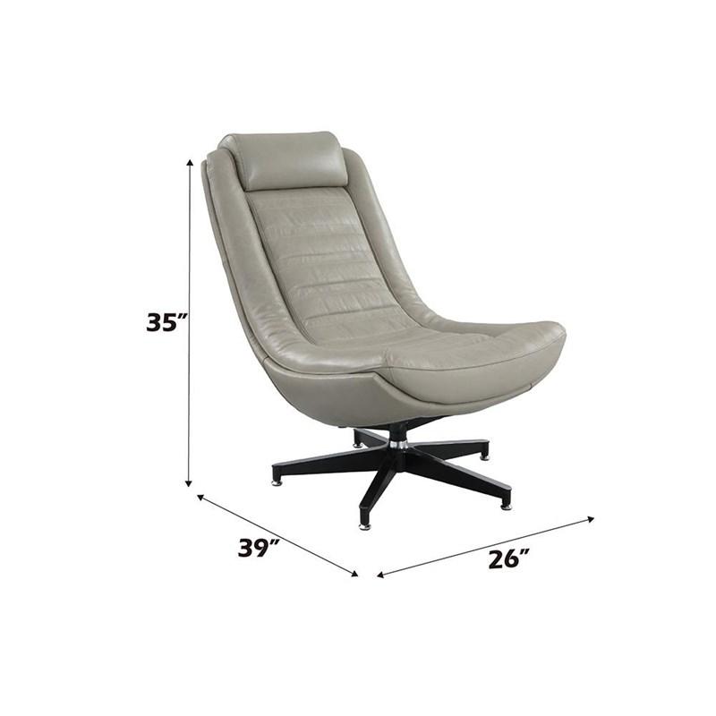 Large Picture of Acme Furniture Piran AC02584 Accent Chair with Swivel
