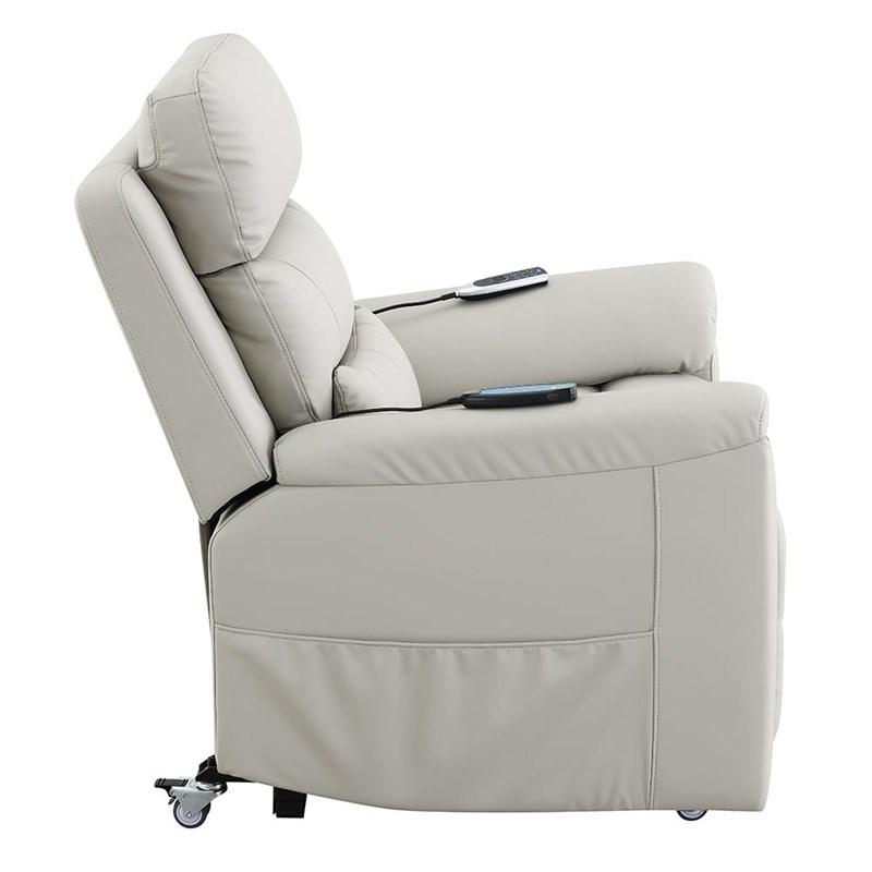Large Picture of Acme Furniture Marsha LV04273 Power Recliner with Lift & Massage
