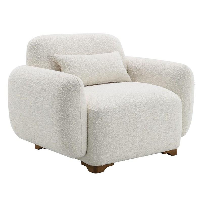 Large Picture of Acme Furniture Darius LV04542 Chair with Pillow