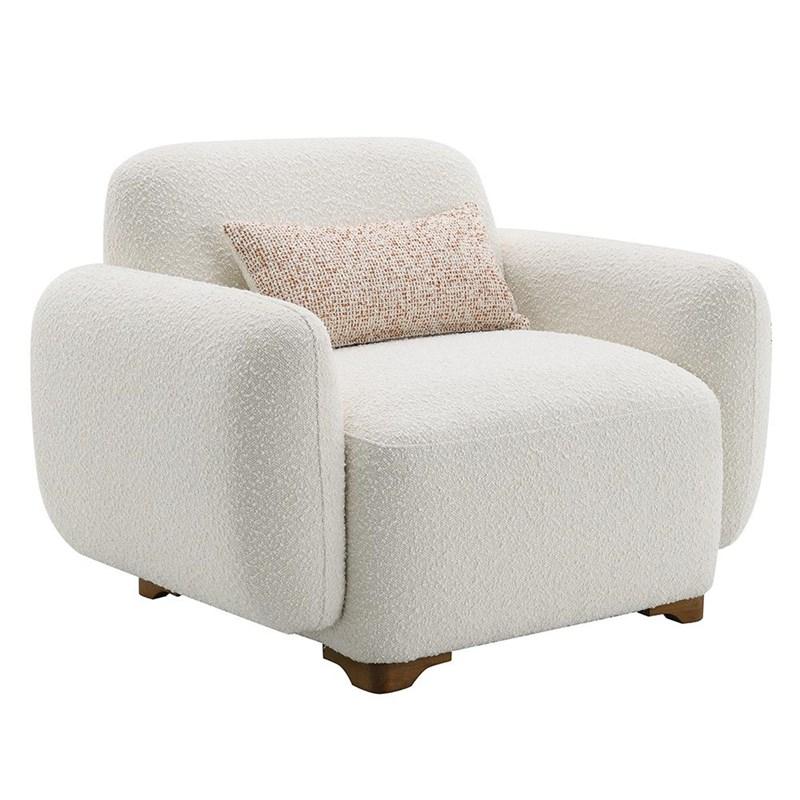 Large Picture of Acme Furniture Darius LV04542 Chair with Pillow