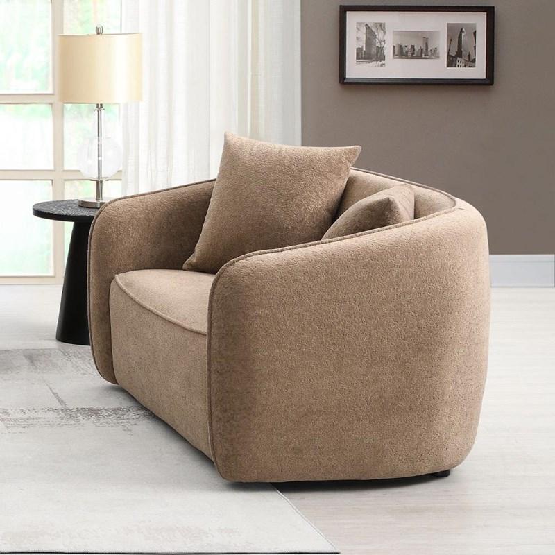 Acme Furniture Keith LV03601 Loveseat with 2 Pillows