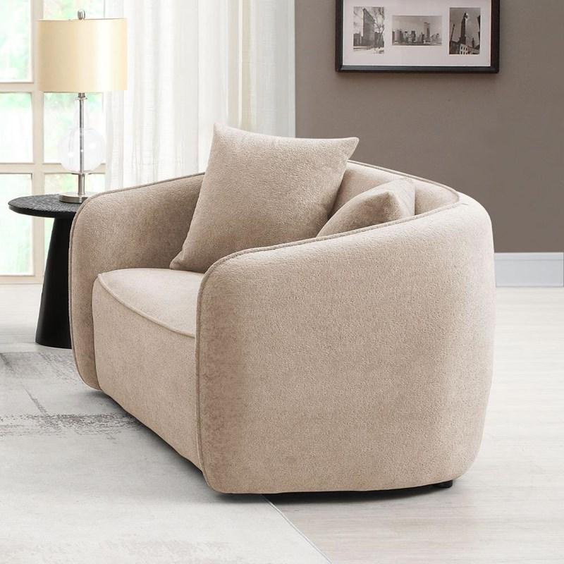 Acme Furniture Keith LV03611 Loveseat with 2 Pillows