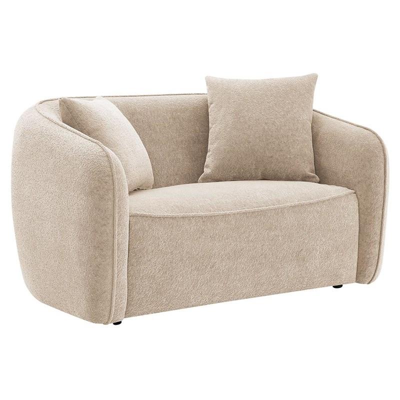 Large Picture of Acme Furniture Keith LV03611 Loveseat with 2 Pillows