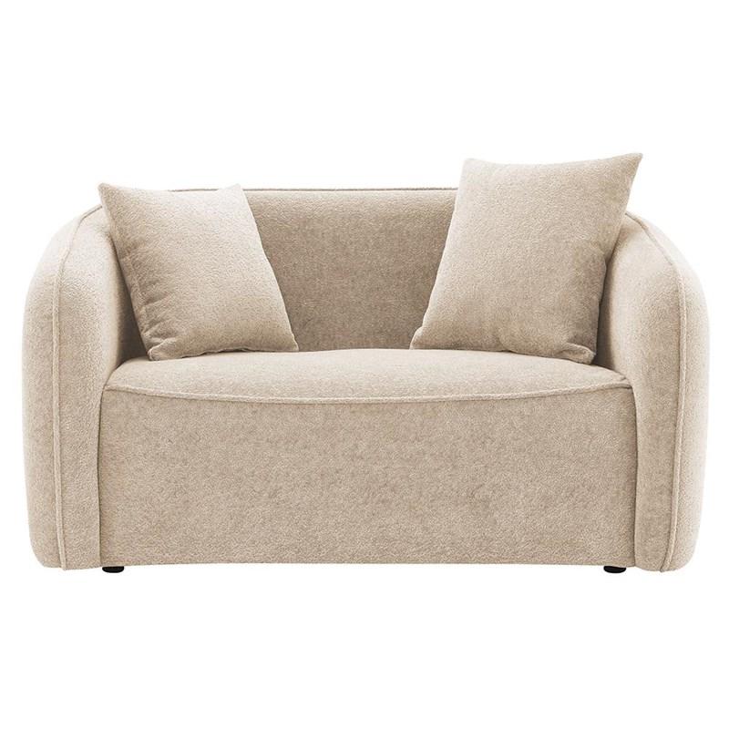 Large Picture of Acme Furniture Keith LV03611 Loveseat with 2 Pillows