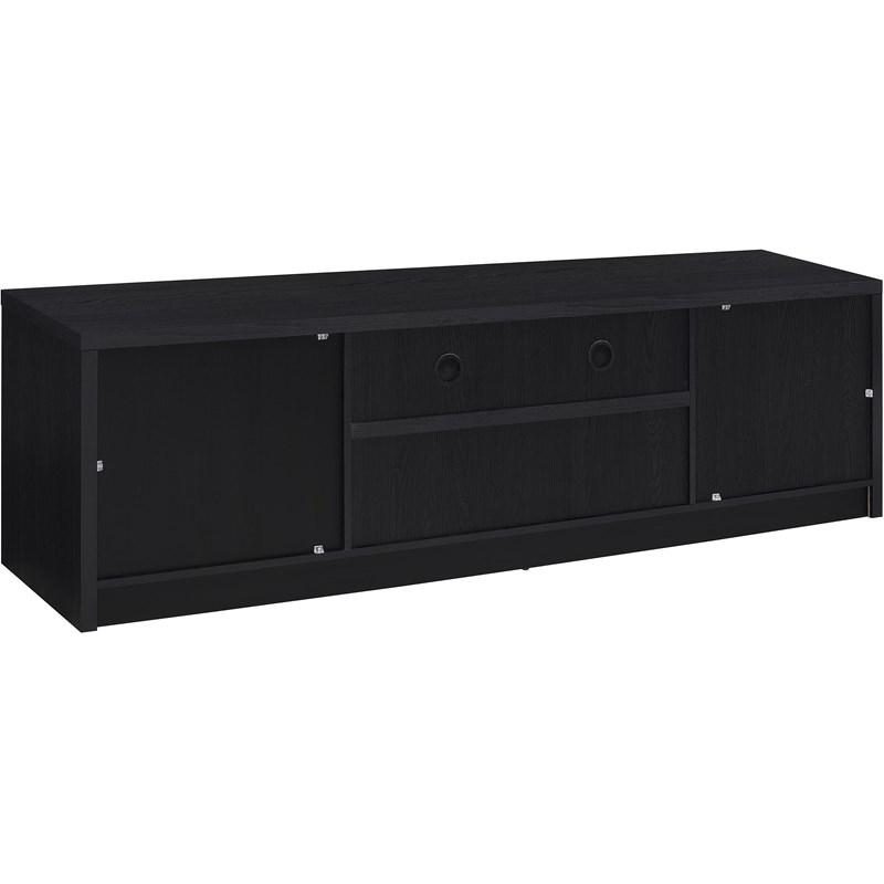 Large Picture of Coaster Furniture Winfield 706223 78-inch 2-door TV Stand Media Console - Black