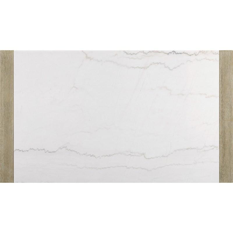 Large Picture of Crown Mark Hazel 1321T-3866 Genuine Marble Dining Table