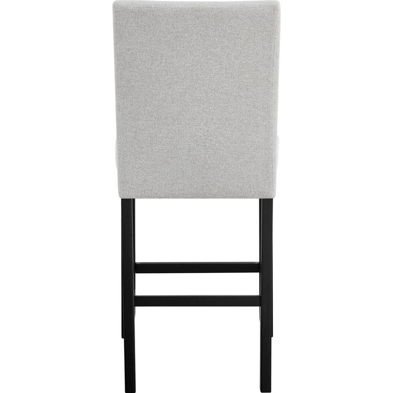 Large Picture of Crown Mark Parkside 1712DV-S-24 Counter Height Chair - Dove