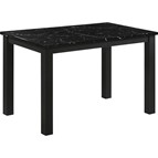 Crown Mark Resia 2120BK-T-3048 Dining Table - Black