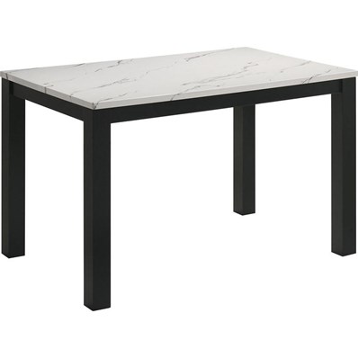 Crown Mark Resia 2120T-3048 Dining Table - White