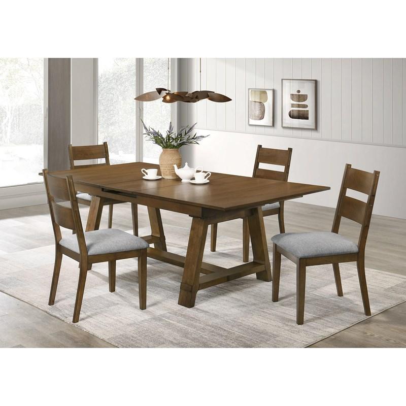 Large Picture of Crown Mark Everly 2135T-4287 Dining Table