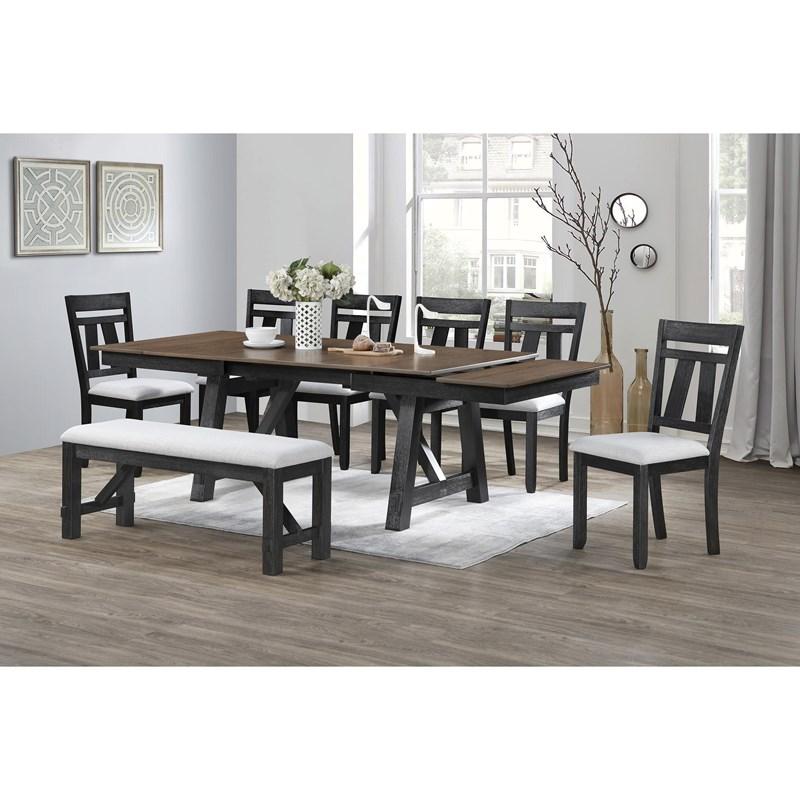 Large Picture of Crown Mark Maribelle 2158WC-BENCH Bench