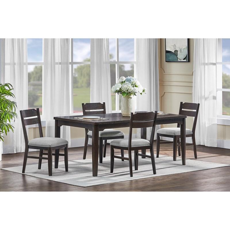 Large Picture of Crown Mark Higgins 2204T-4072 Dining Table